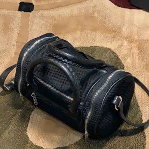 Circus Black Mesh Purse